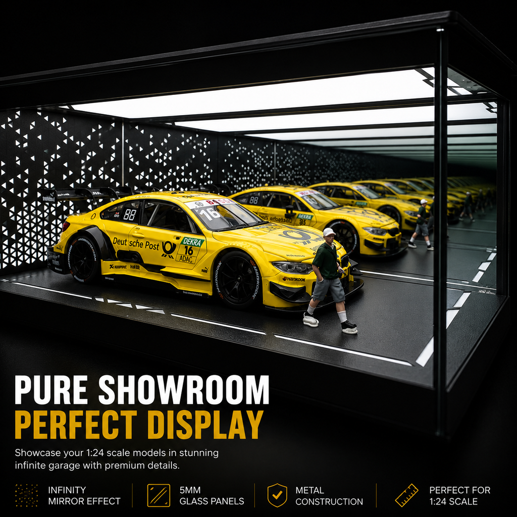 APEX GARAGE Infinite Garage Display Case for 1:24 Scale Models