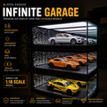 APEX GARAGE Infinite Garage Display Case for 1:18 Scale Models